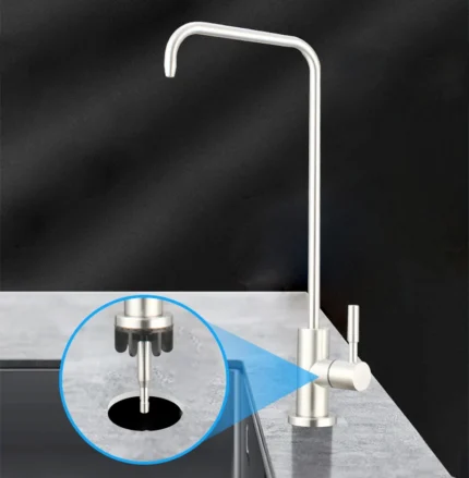 Factory Sale Kitchen Water Filter Faucet Lead-free SUS304 Drinking Water Purifier Tap