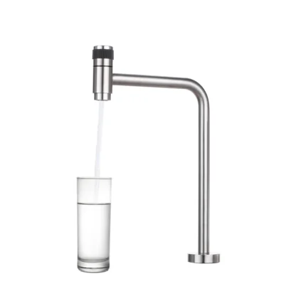 Household Deck Mounted Long Neck Pull Down Drinking Water Faucet