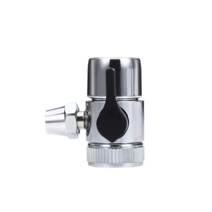 New Promotion  Water Filter Accessories Single Switch Valve Thread Diverter Valve with Switch for 3/8 Inch Water Purifier Pipe