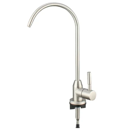 Factory Direct Sale  1/4 Inch Cheap Direct RO Faucet Drinking Water Faucet Water Purifier Goose Faucet