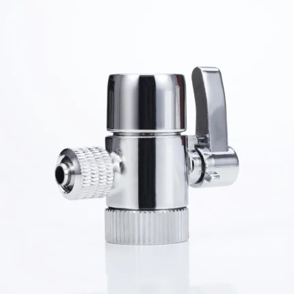 Hot	Silver Faucet Accesory Splitter Sink Valve with Return and Replacement Service