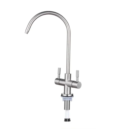 Wholesale Household Hotel Commercial Double Handle Faucet for Reverse Osmosis System