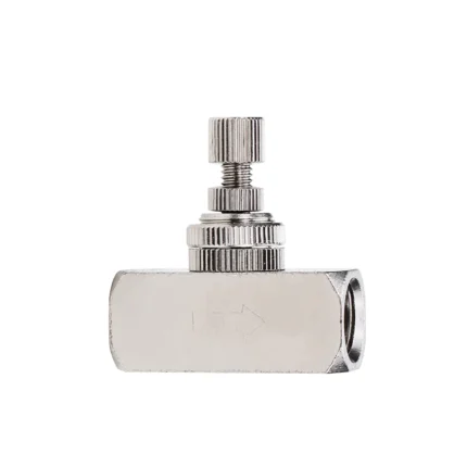 Factory Wholesale  Faucet Accessories Valve Sliver Flow Control Valve
