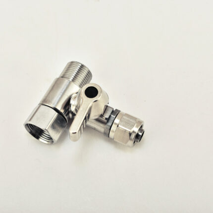 High Quality   Stainless Steel Ball Valve Tee for Water Purifier Filter Triangular Valve